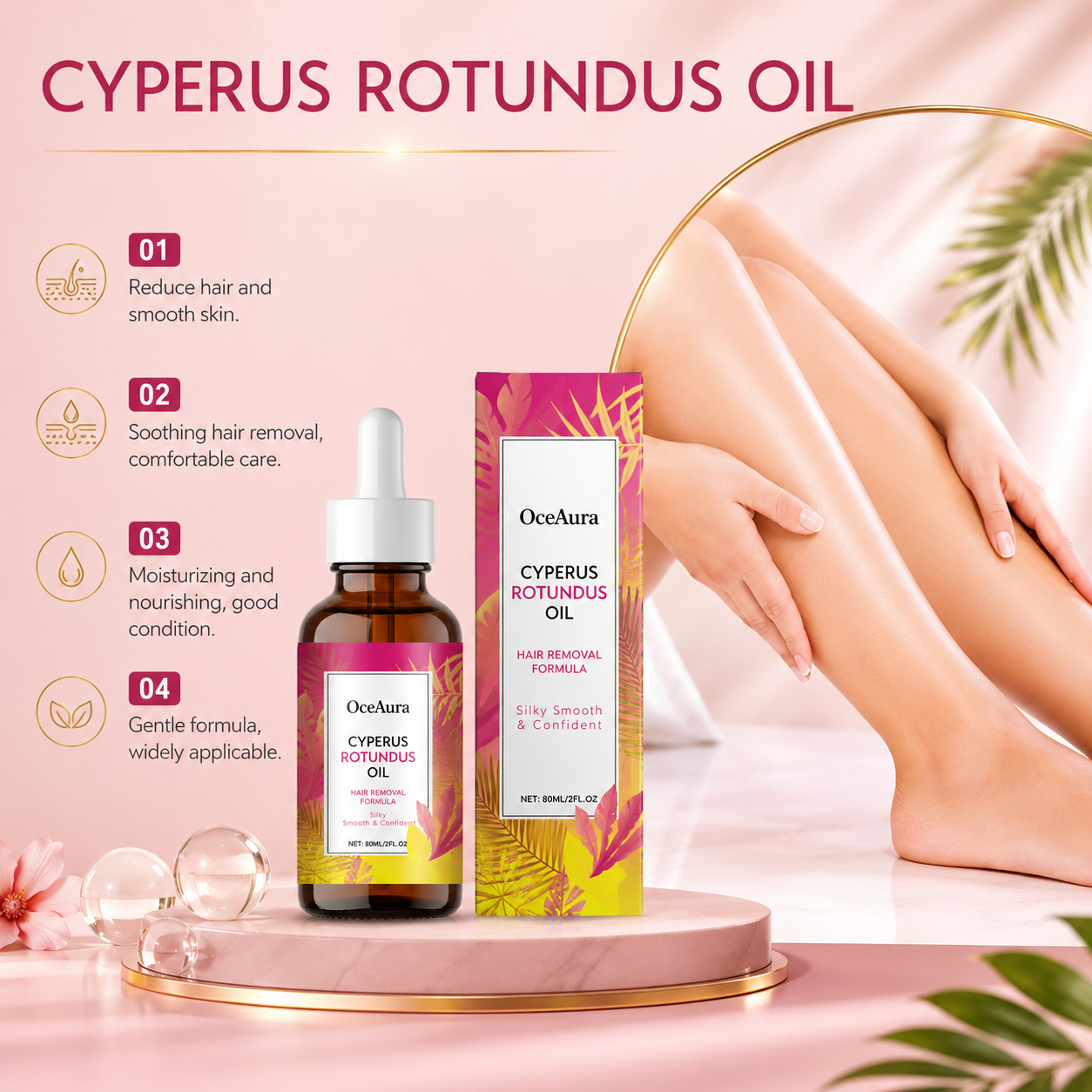 Cyperus Hair Removal Oil