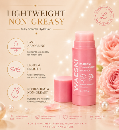 [NEW] [Medicube] PDRN Pink Collagen Volume Multi Balm | All in One Volufiline, PDRN, NAD Stick for Youthful-Looking, Helping Look of Fine Lines, Firming Care, Anti-Aging Care | for Under-Eyes, Neck, Forehead, Smile Lines, Lip Care | Korean Skincare